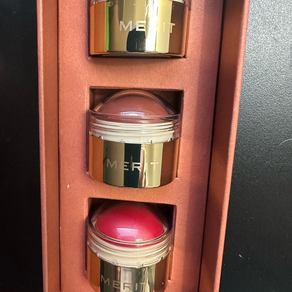 Merit Mini Flush Balm Trio